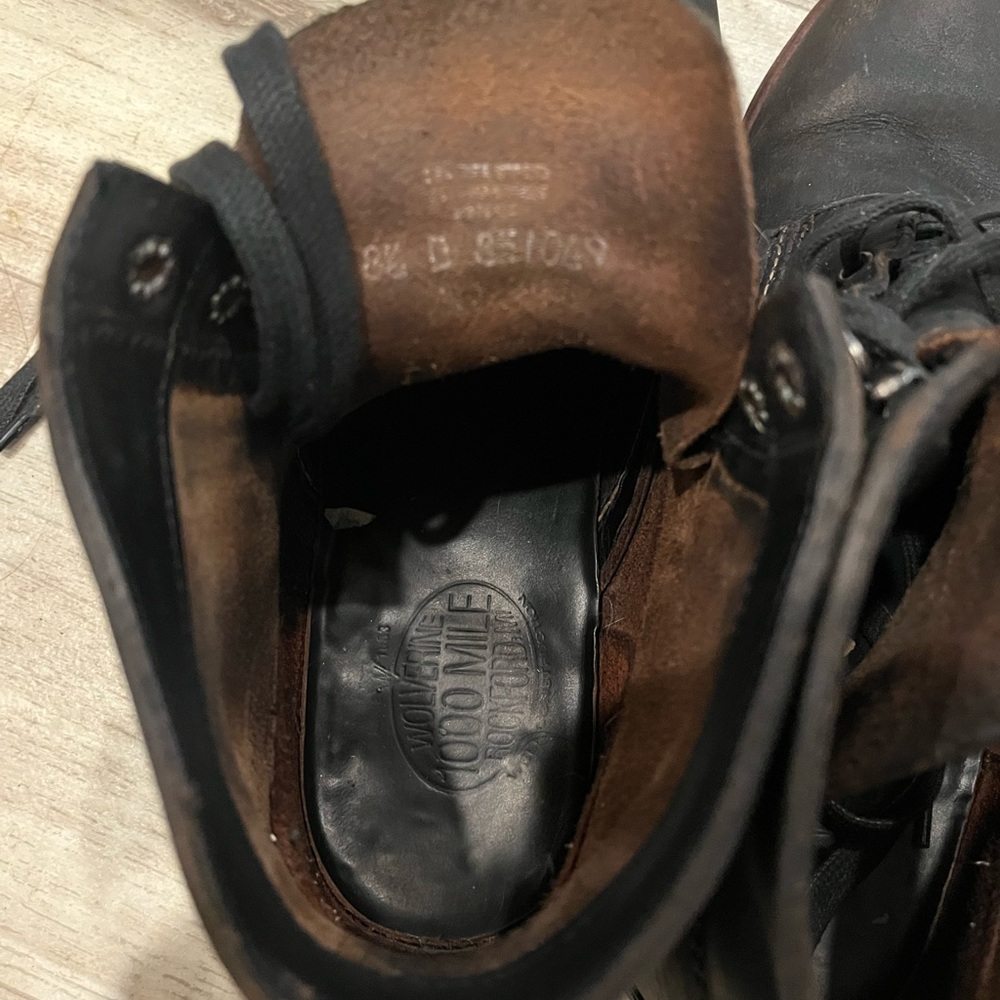 Wolverine 1000 Mile Heritage Plain Toe Boots - Picture 4 of 4